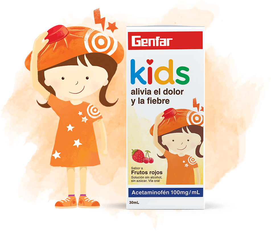 Genfar Kids Acetaminofem 0+