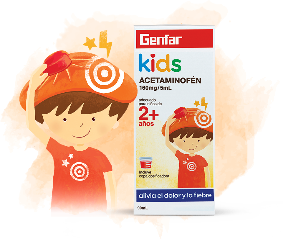 Genfar Kids Acetaminofem 0+